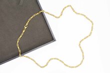 18 Karaat gouden Valkoog ketting - 60,4 cm
