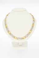 18 karaat Valkoog ketting goud - 71,2 cm