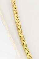 14 Karaat Vossenstaart gouden ketting - 45,1 cm