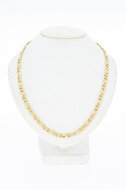 14 Karaat gouden Gourmet Infinity ketting - 46,6 cm