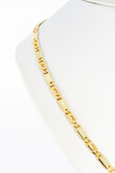 14 karaat gouden Valkoog ketting - 49,9 cm