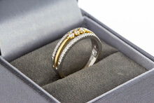 Diamant ring 18 karaat goud - 16,4 mm