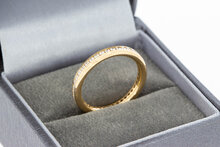 Alliance Diamant ring 18 karaat goud - 16,2 mm