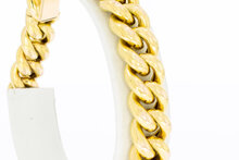 14 Karaat gouden Gourmet armband - 20,5 cm