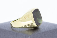 14 Karaat gouden Statement ring met Toermalijn - 21,1 mm