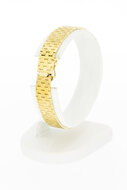 14 Karaat gouden Staafjes armband - 17,2 cm