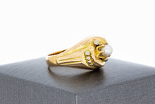 Vintage ring 14 karaat goud - 17,7 mm