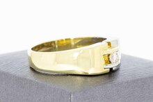Statement ring goud met Diamant - 22,1 mm