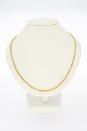 Venetiaanse ketting 14 karaat goud - 50,9 cm