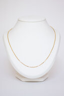 14 karaat geel Gouden Anker ketting - 56 cm