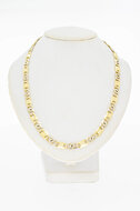 14 Karaat gouden Valkoog ketting - 53 cm