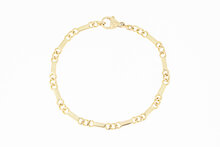 14 Karaat Gourmet goudenarmband - 18,7 cm
