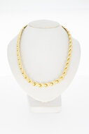 14 Karaat gouden Vintage &quot;Y&quot; Collier - 42,5 cm