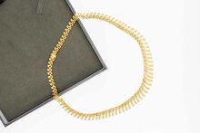 18 Karaat gouden Zonnestraalketting - 44,7 cm