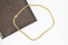 14 Karaat Gourmet ketting goud - 48,3 cm