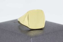 14 Karaat gouden Zegelring - 20,1 mm