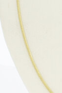 14 karaat goud Slangenketting - 43 cm