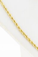 14 Karaat Oplopend gouden Koord ketting - 46 cm