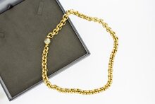 18 Karaat Jasseron halsketting - 45,2  cm