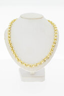 14 Karaat Jasseron halsketting - 51 cm