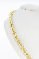 14 Karaat Jasseron halsketting - 51 cm