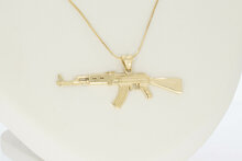 14 karaat Kalashnikov mannen hanger 