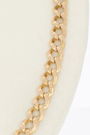 14 karaat rose gouden Gourmet ketting - 48,5 cm