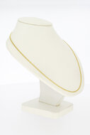 Gourmet ketting 14 karaat goud - 46,5 cm