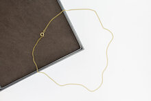 Gourmet ketting 14 karaat goud - 46,5 cm