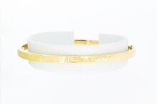 18 karaat Versace style Slavenarmband