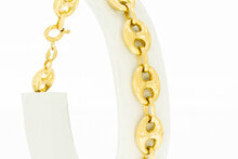 Anker armband 18K goud - 20,3 cm