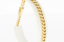 14 Karaat Gourmet dames armband - 17 cm