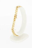 14 Karaat Gourmet dames armband - 17 cm