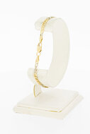 14 Karaat Anker Infinity armband - 19,8 cm