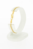 18 Karaat goud Ankerarmband - 18,8 cm