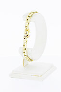 14 Karaat Gourmet schakelarmband- 20,2 cm