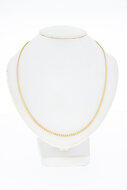 14 Karaat gouden Fantasie Collier - 46 cm
