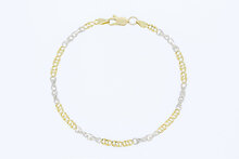 14 Karaat gouden Valkoog armband - 20,9 cm