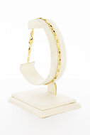 14 Karaat gouden Valkoog armband - 20,2 cm