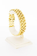 18 karaat gevlochten armband - 20,0 cm