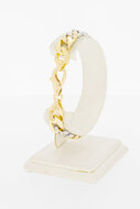 18 Karaat Gourmet goud armband - 20,3