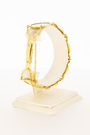 14 karaat goud penningen armband - 18 cm