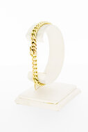 14 Karaat &quot;Open&quot; Gourmet armband - 19,8 cm