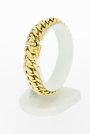 14 Karaat gouden gevlochten armband - 18,7