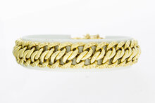 14 Karaat gouden gevlochten armband - 18,7