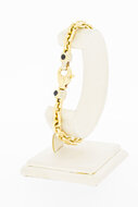 Anker armband 14 Karaat goud - 21,8 cm