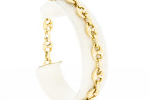 14 Karaat gouden Anker armband - 20,5 cm