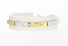 14 Karaat gouden Staafjes armband - 18 cm