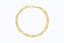 14 Karaat  gouden Infinity armband - 19,1 cm