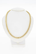 14 Karaat goud Staafjes ketting - 48,8 cm
